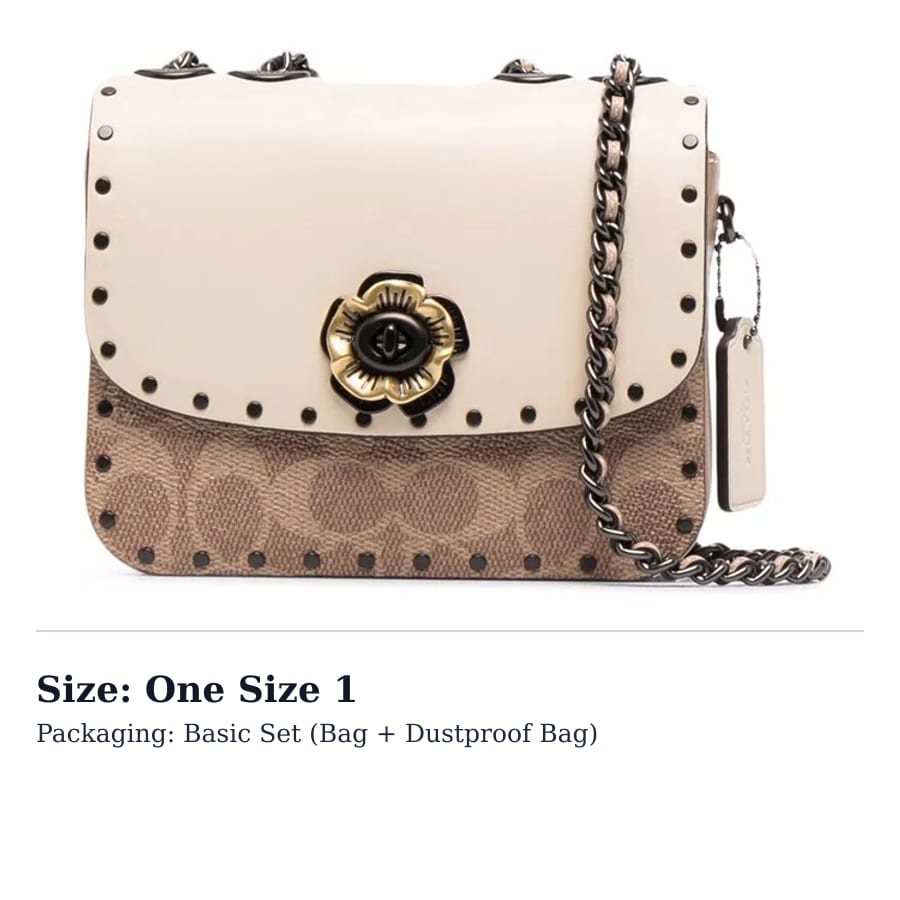 COACH Madison Calfskin Shoulder Bag, Crossbody Bag Small Women's Apricot With Monogram C2462-V5SNE
