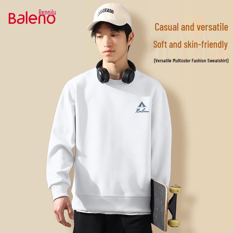 Baleno Men's Crewneck Relaxed Fit Sweatshirt