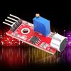 Sound Sensor Detection Module High Sensitivity Sensor Module Signal Output Indication DC 4-6V for Voice Controlled Lights