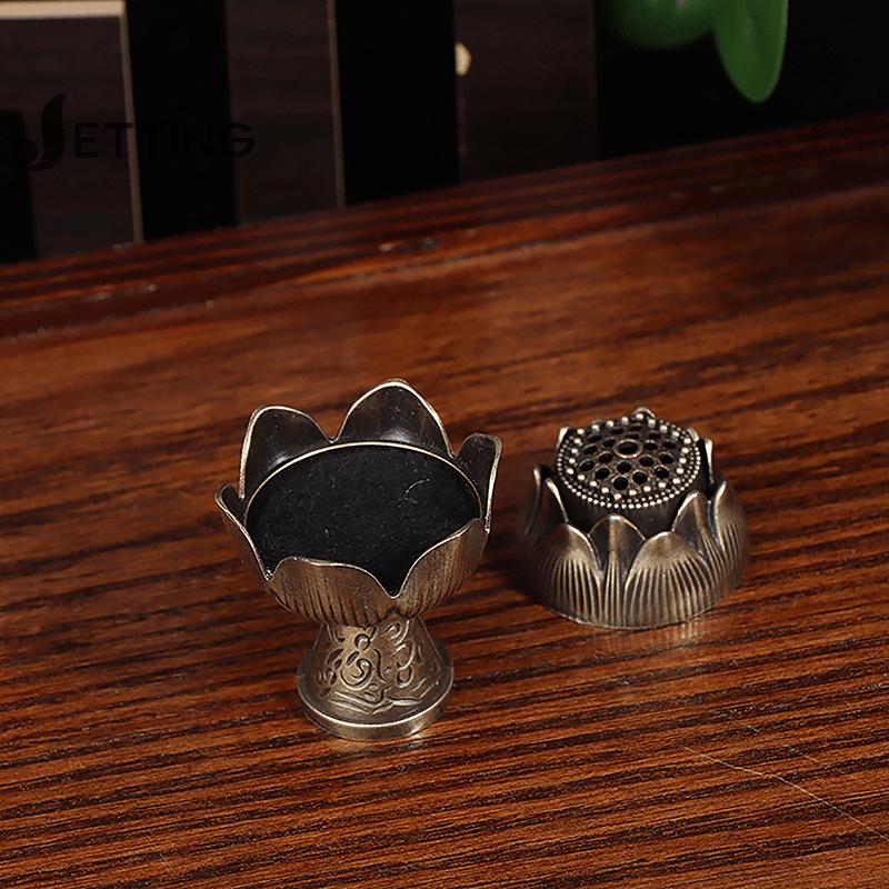 Buddhist Utensils Incense Burner Incense Censer Alloy Sandalwood House Furnishings Home Office Decoration