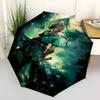1pc The Legend of Automatic Open/close Folding Portable Umbrella with 8-Rib Structure for Women/Men, All-Season Use  A0901136