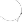 Luxenter 925 Sterling Silver and Aquamarine Zircon Necklace with Rhodium Plating - Kraesh