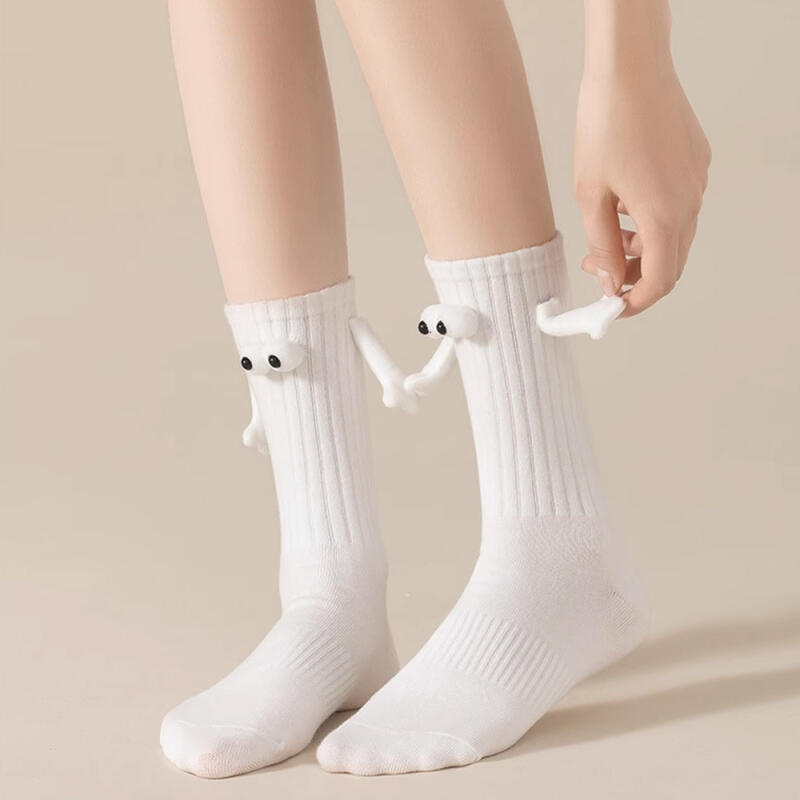 One Hand Holding Socks Magnet Couple Friendship Socks