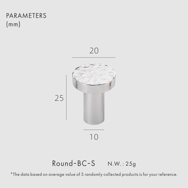 

Dooroom Brass Furniture Handles Hammered Bright Satin Chrome Round Hexagon Cupboard Wardrobe Dresser Drawer Cabinet Knobs