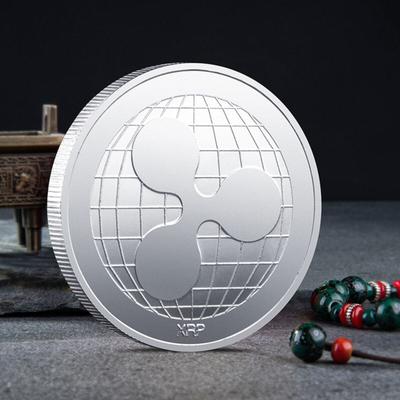 Pamětní mince XRP Symbol finanční inovace Mince XRP Ethereum Zdůrazňující přední digitální mince Dárek