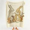 PictureBook G Guess How Much I Love You Throw Flannel Throw Blanket Suitable for Sofa Living Room Bedroom