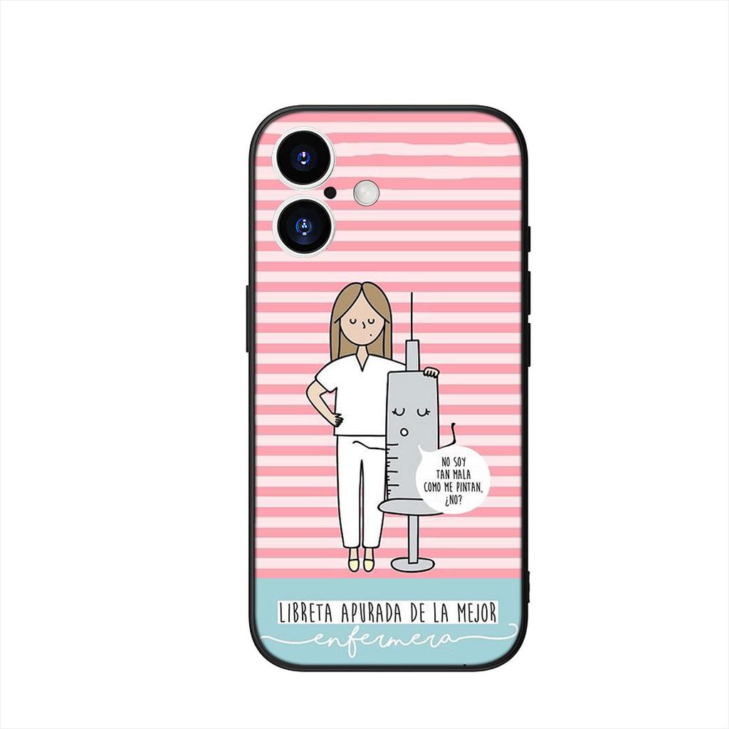 Nurse Doctor Stethoscope Happy Tooth Dentist Phone Case for OPPO A18 A16 A17 A38 A54 A40 A60 A80 A78 A79 A57 A55 A96 A15 A53