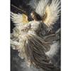 Nordic Religious Art Benevolent Portrait Of The Virgin Mary Archangel Canvas Painting Living Room Modern Aesthetics Home Decor
