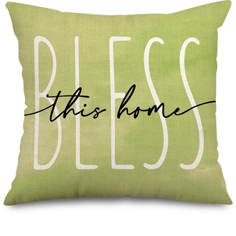 Cheerful Floral - Butterfly Home Pillow CoversLiving Room Sofa Cushion Cover, Soft and Comfortable, Bedroom Room Decoration
