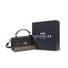 Coach Josie 18 Moonlight Treasure Box Snap Closure Classic Monogram Coated Canvas And Smooth Leather Mini Handbag Women Handbags CC340-IMLOV