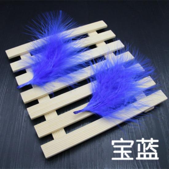 50Pcs Feather Perennial Diy Color Full-Fleece Feather Turkey Feather Jewelry Accessories Materials From 50 Pieces