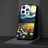 Starry Night Van Gogh Art Case for Apple iPhone 14 11 7 SE 2020 8 X XS 13 12 Mini XR 15 Pro Max Silicone Black Soft Phone Cover