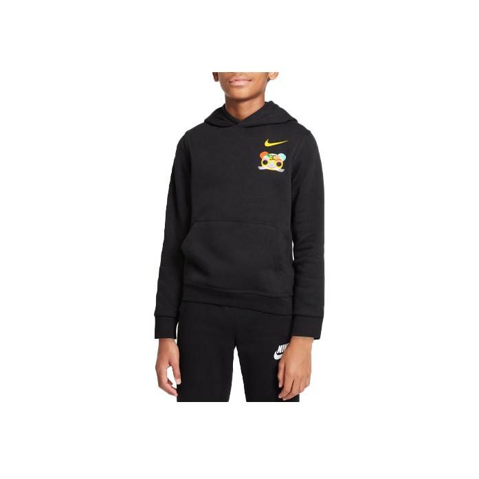 

Nike Cny New Year Edition Теплая спортивная толстовка с флисовой подкладкой, детские топы черного цвета DQ9133-010 L