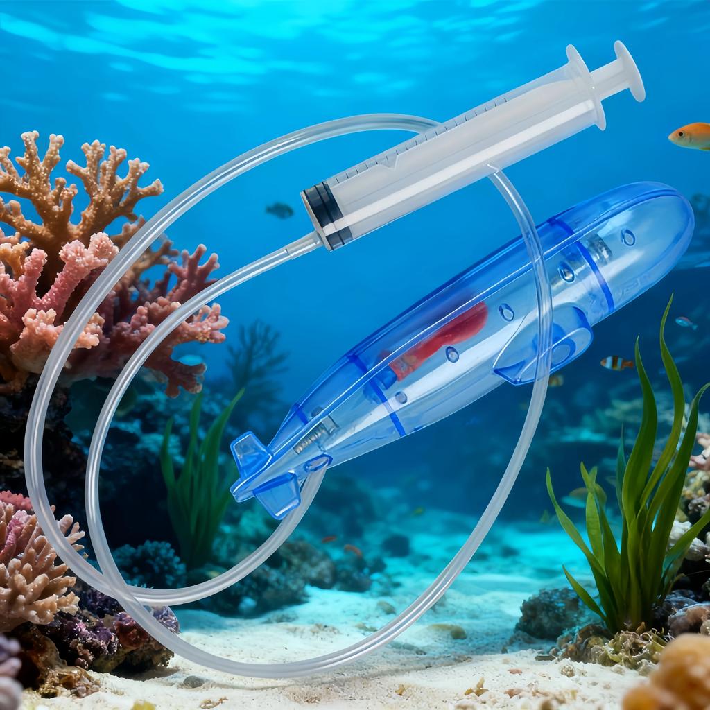 Submarine DIY Technology Small Production Children's Diving Toy Physics Teaching Model Experiment Hands-On Ability Tools Gift