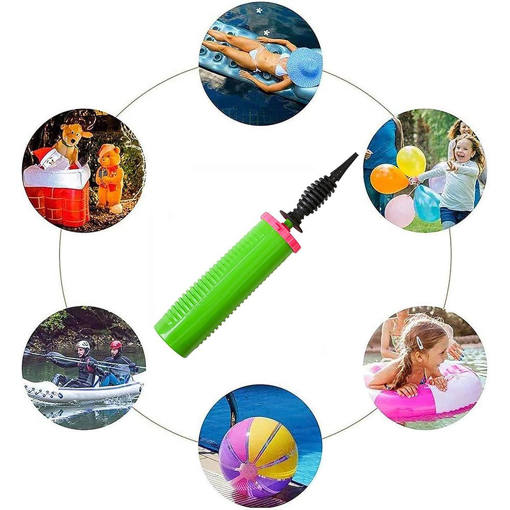 Balloon Pump Handheld Two-Way Dual Action - Hand Blower Air Pumper Balloons Ballon Inflator Pumping for Wedding Birthday Party