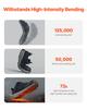 VEVOR Steel Toe Shoes for Men, US Size 11.5, Men’s Cushion Sport Safety Toe Athletic Work Shoe, Indestructible Safety Sneakers Lightweight