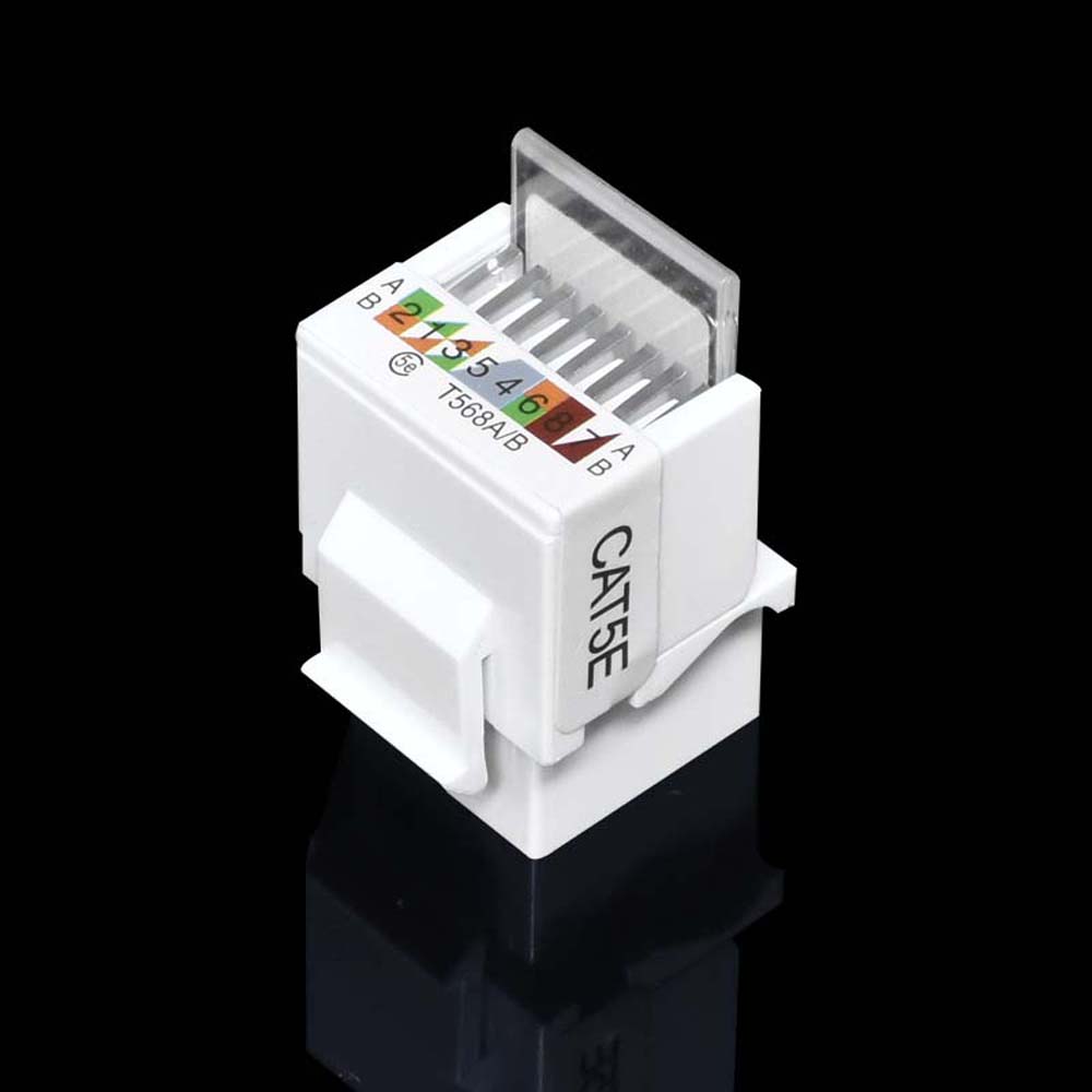 UTP Computer Outlet Cable Adapter RJ45 Connector Ethernet Cable Information Socket Network Module