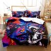 Hip Hop Artist Kid Cudi Man On The Moon Astronaut Cosmic Album Collage Bedding Set 1 Duvet Cover + 2 Pillowcases HD Print Rap