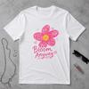 Bloom Anyway Flower Shirt and kids tshirt Vintage Retro Graphic Tee T-Shirt and kids tshirt Funny Wildflower Gift Aesthetic Positive Quote Cute Women