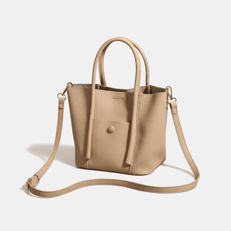 Women's Bag Fashion Texture Foreign Style Mother Bag Tote Bag Retro Crossbody Single Shoulder Hand