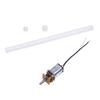 125Mm Guide Rack 3D Hole Gear Linear Drive Gear Rod N20 Geared Motor Kit 12-Tooth 15-Tooth Plastic Gear For Diy Camera Monitor
