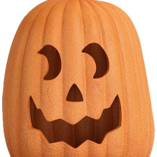 Artificial Pumpkin Ghost Ornament Cute Multipurpose Indoor Outdoor Halloween Autumn
