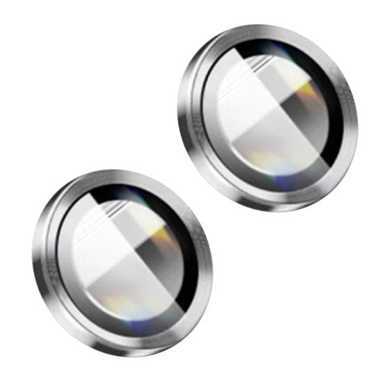 

Стереометрическая ультратонкая защитная пленка для задней панели телефона с защитой от царапин, закаленная защитная пленка для стеклянной линзы сотового телефона iPhone For iPhone13/13mini серебряный