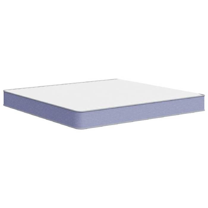 VidaXL Matelas en mousse moyennement doux 200x200 cm 373016