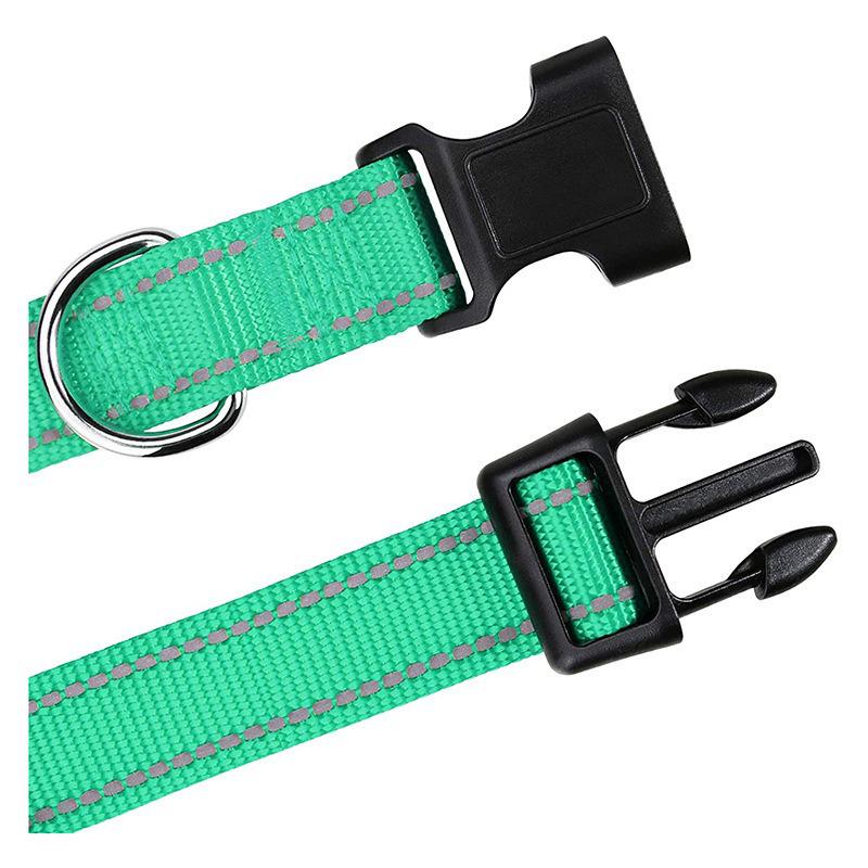 Reflective Dog Collar - Medium Size Anti-Pull Puppy Leash Collar
