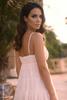 Rumi - airy mini dress in sand tone