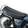 Motorcycle Seat for SR400 Lowers the Fuel Tank by Approximately Nostalgic 99988 (80-21), 25mm, Black, Style,