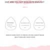 10 pcs/set Mini Beauty Egg Makeup Sponge Cosmetic Puff Dry Wet Makeup Sponge Puff Cushion Foundation Powder Make Up Accessories