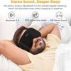 3D Bluetooth Sleep Eye Mask Sleeping Headphones Soft Cotton Hd Stereo Audio Travel Block Out Light Eyeshade Night Breathable
