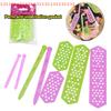 Salon-Grade Heat Resistant Hair Clips No-Crease Thermal Styling Tools for Cold Wave Hot Perm Anti-Hair Tie Compression