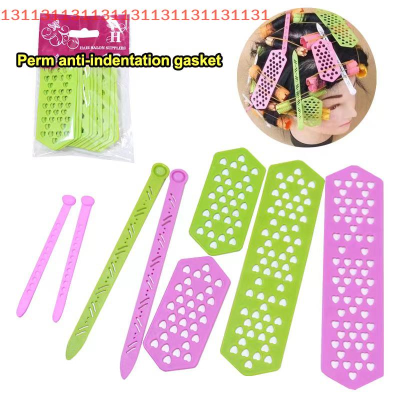Salon-Grade Heat Resistant Hair Clips No-Crease Thermal Styling Tools for Cold Wave Hot Perm Anti-Hair Tie Compression