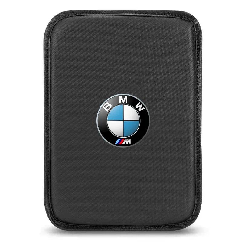 

Защитный чехол-подлокотник центральной консоли из кожи, накладка на бокс-подлокотник автомобиля, карман для хранения Для BMW 50-й M3 M4 M5 G42 G30 G20 E39 E36 E87 E53