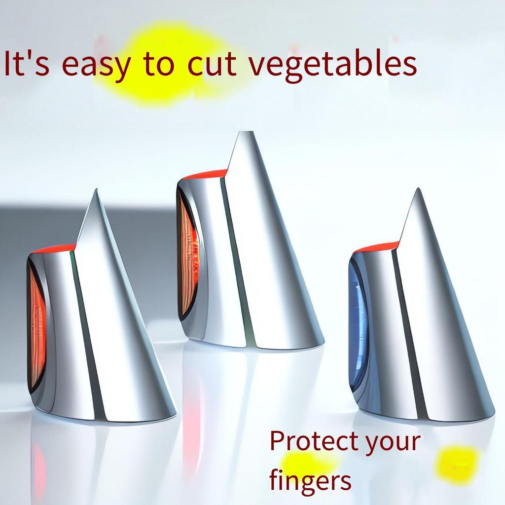 1PC Sheller Iron Nail Cover Peeling Beans Finger Peeling Beans Shrimp Peeling Edamame Artifact with Vegetable Cutting Hand Protector