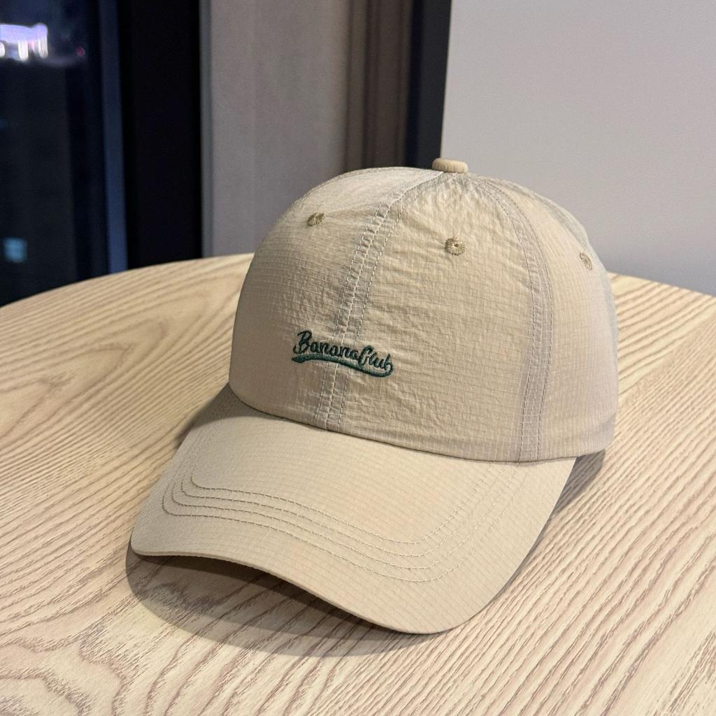 New Thin Breathable Cap Men's and Women's Outdoor Sports Lightweight Wide-brimmed Sunscreen Baseball Cap Big Head Circumference Hat