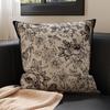 Copricuscini decorativi stile francese 45x45cm con imbottitura, Cuscini decorativi in misto lino per divano, letto, soggiorno