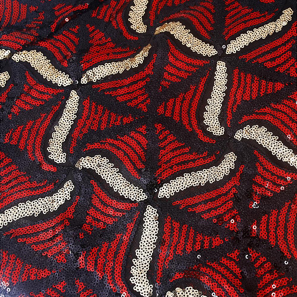 2023 Damen Afrikanisches Pailletten Abendpartykleid