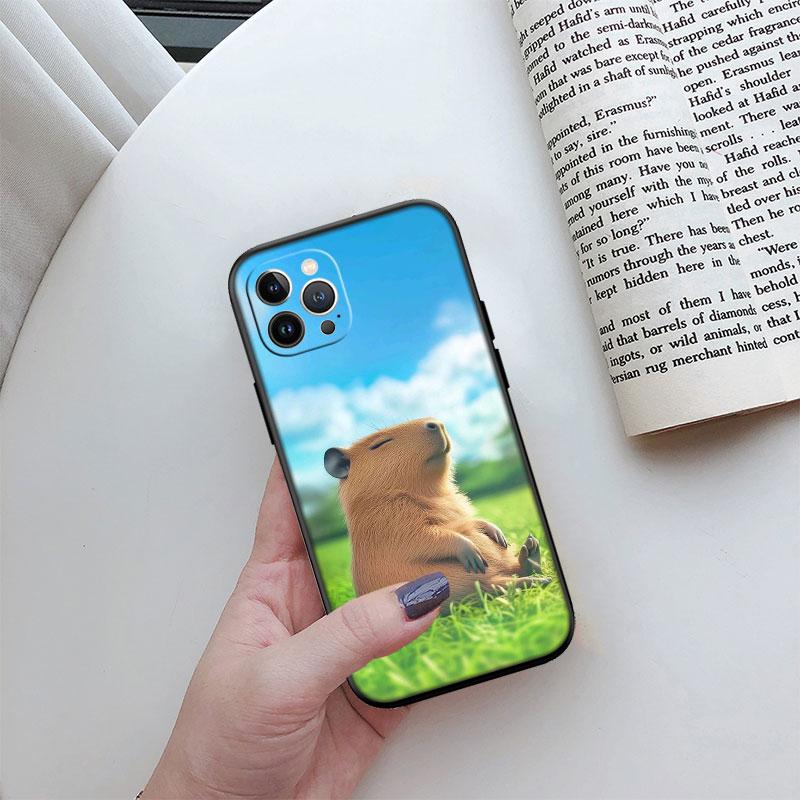 Cartoon  Capybara New High-End Cover Phone Case for Redmi Note 13 14 Pro+ Plus A3 13X 13C 14S 14C