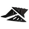 For Hyundai Elantra Avante Sedan 2011-2015 Car Rear Louver Window Side Shutter Cover Trim Sticker Vent Scoop ABS Carbon Fiber