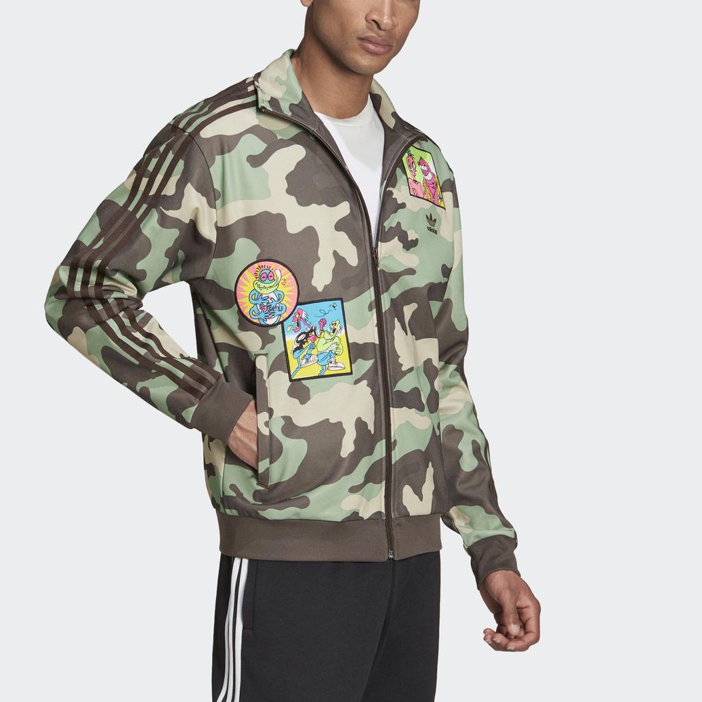 Adidas X Jeremy Scott Track Top Multicolor Men Outerwear Multi-Color H53369
