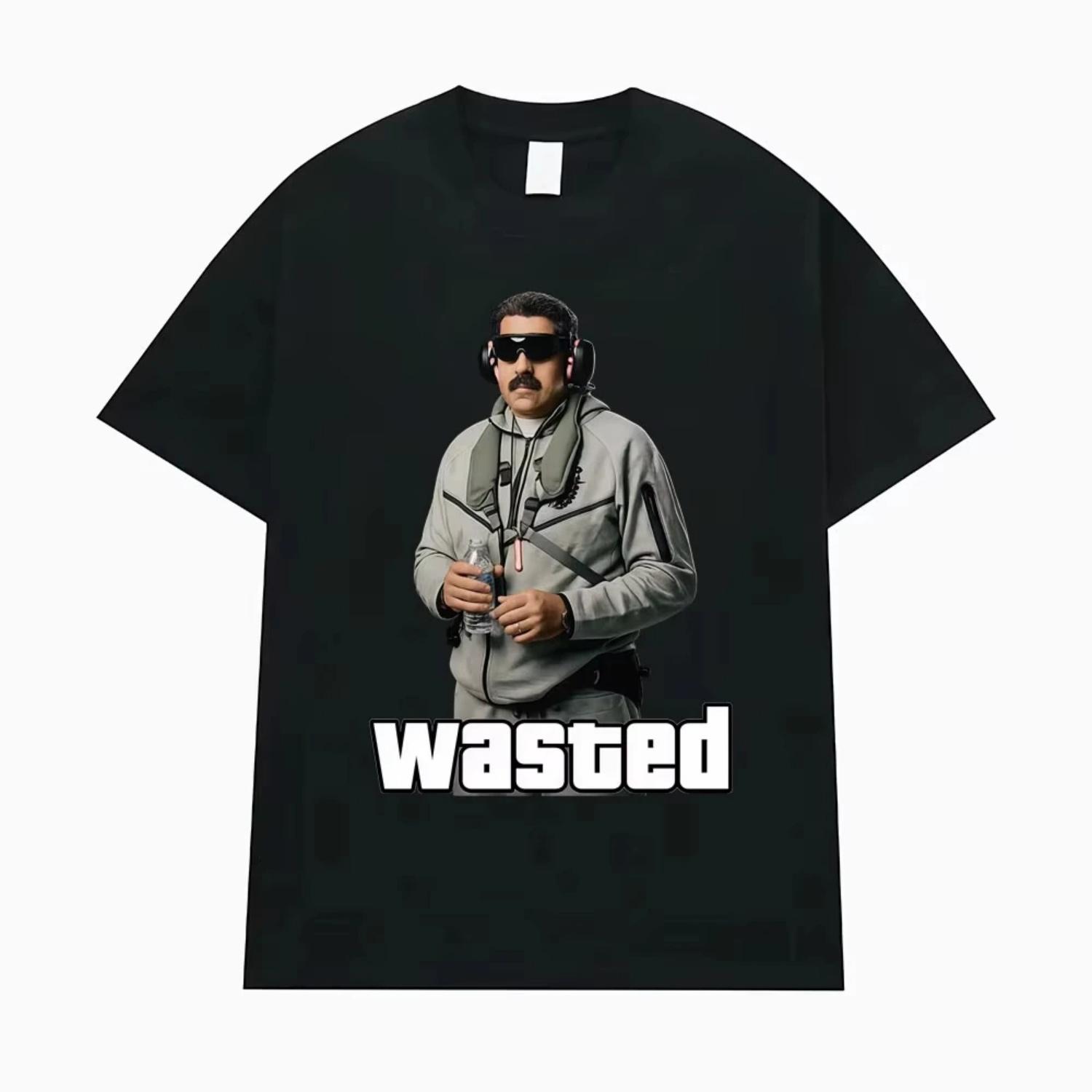 

2026 Maduro Captured Venezuelan Freedom T Shirts Men Women Casual Cotton Short Sleeve Summer Fashion Vintage T Shirt Tops S разноцветный