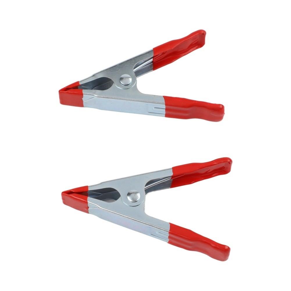 Metal Construction Spring Clamp Woodworking Clamp Non-marking Pads