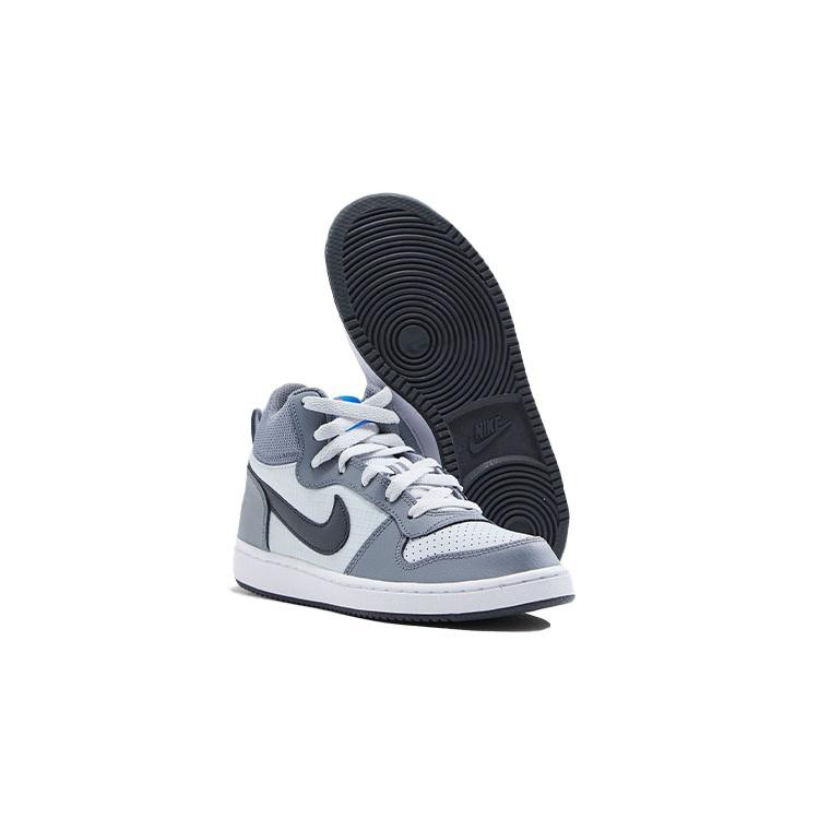 (GS) Nike Court Borough Mid 'Cool Grey Anthracite' Kids' 839977-009