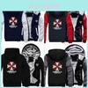 Böser Bewohner Heiß Biohazard Regenschirm Verdickte Jacke Pullover Winter Kapuzenpullover Mantel