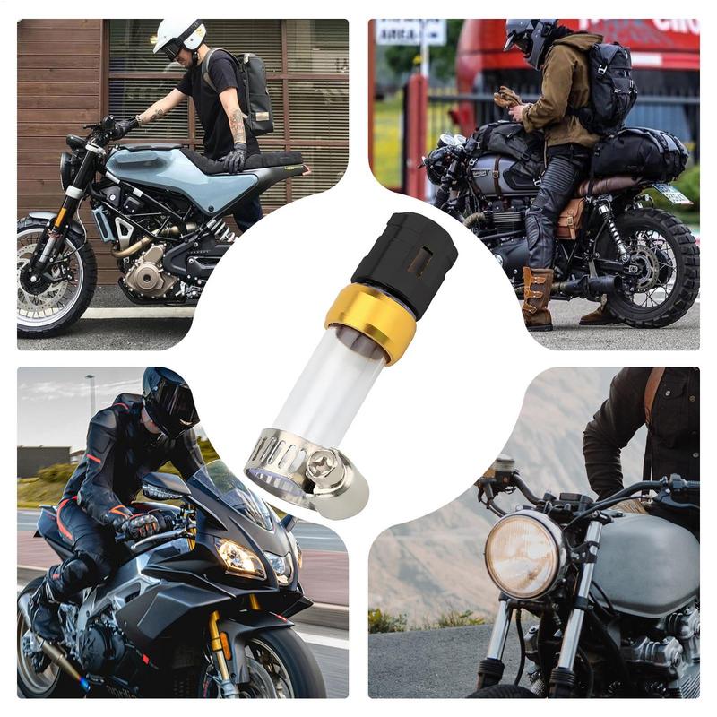 Multi-Purpose Motorcycle Air Filter Drain Tube Head From CNC Alloy Air Intake Drain Pipe Motorcycle Accessories