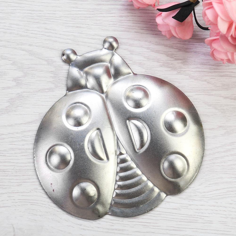 

Штамповка железа аксессуары детали ремесла божья коровка животное настенный кулон детская комната фермерский декор украшения отделка