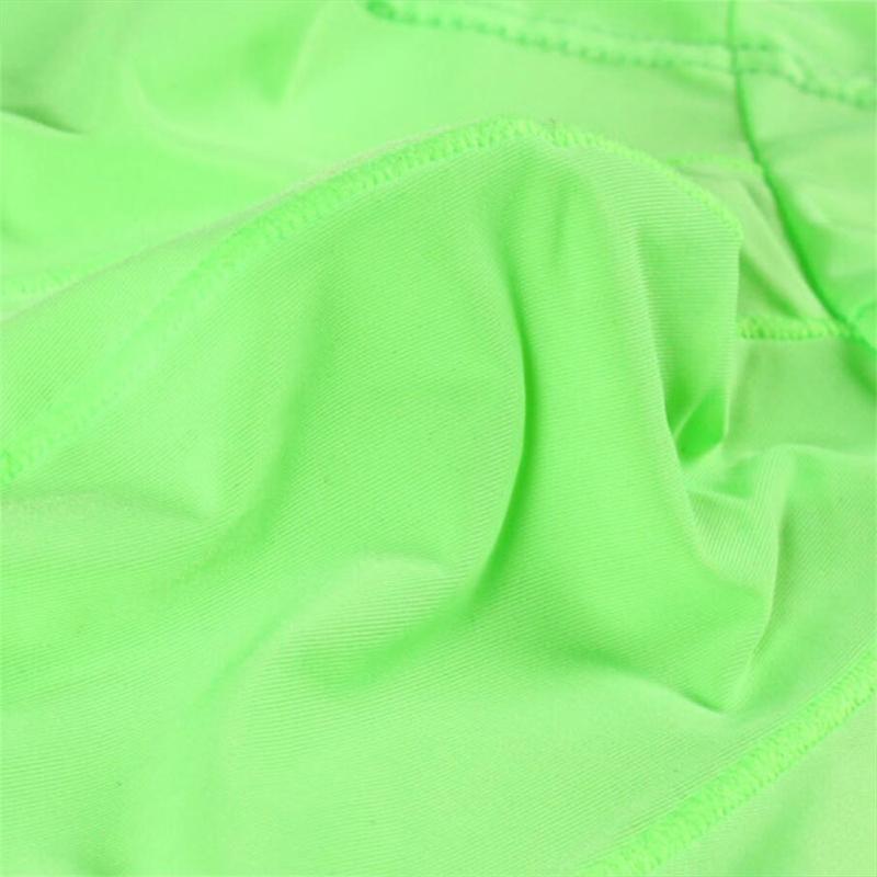 2pcs Solid Color Boxer Shorts Men Seamless Nylon Ice Silk Underwear U Pouch Male Panties Plus Size M-XXL